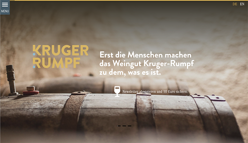 Neue Webseite Kruger-Rumpf
